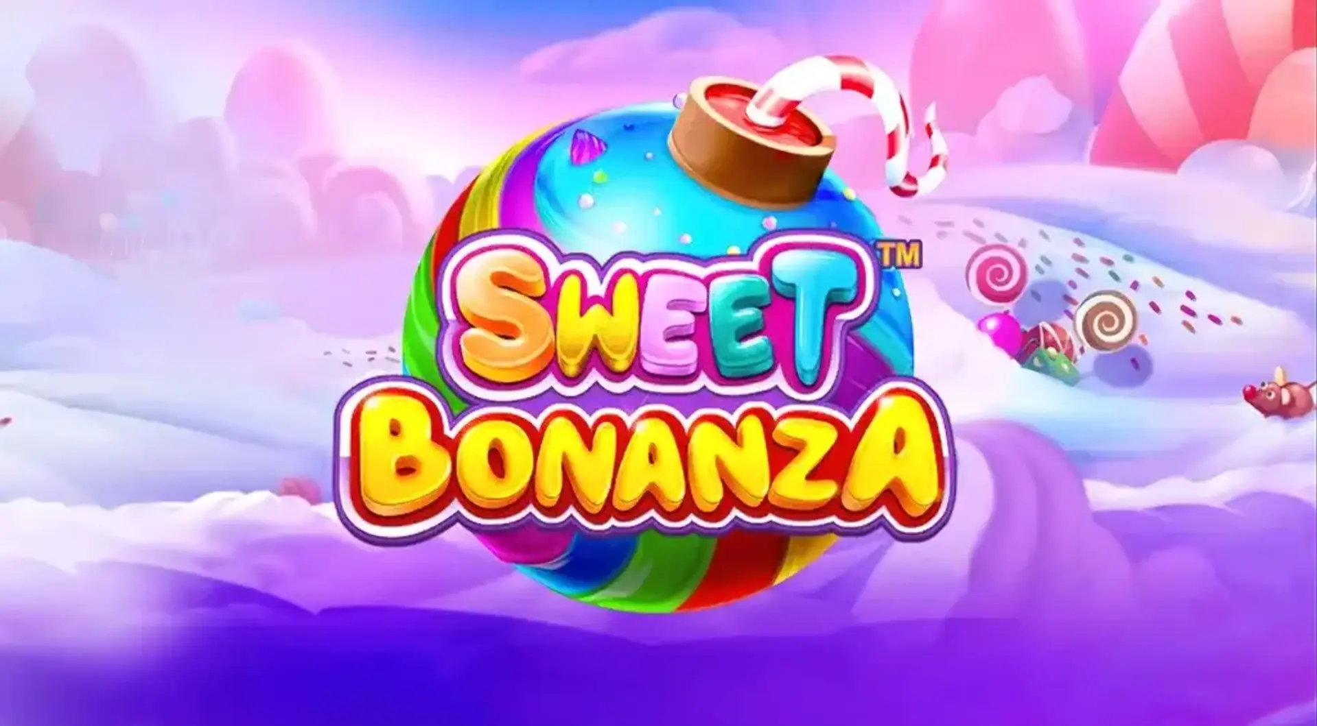 Sweet Bonanza slot de Pragmatic Play - pantalla principal del juego con dulces y frutas coloridas
